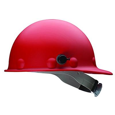 Fibre-Metal by Honeywell P2AQRW15A000 Super Eight Fiber Glass Cap Style Ratchet Hard Hat with Quick-