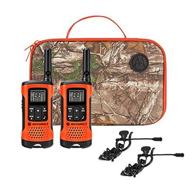 Motorola Talkabout T265 Rechargeable Two-Way Radio Bundle - Orange