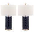 Roxanne 26-Inch H Table Lamp (Set of 2) - Safavieh LIT4152A-SET2