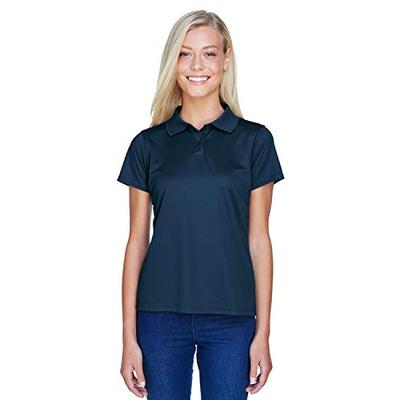 Harriton womens 4 oz. Polytech Polo(M315W)-NAVY-M