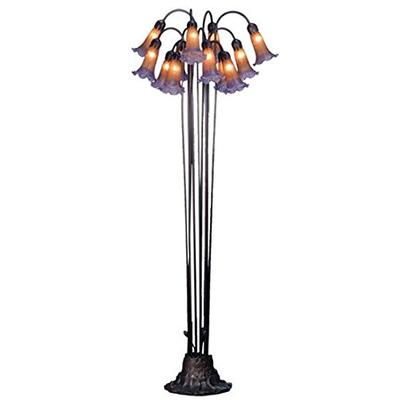 Meyda Tiffany 15946 Lighting 60" Height Amber/Purple