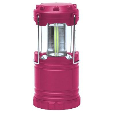 Bell + Howell TacLight Lantern Portable LED Collapsible Camping & Outdoor Torch, Pink