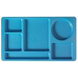Cambro 2x2 Polycarbonate 6-Compartment Cafeteria Trays 24PK Blue 915CW-168 screenshot. Stands & Serving Trays directory of Dinnerware & Serveware.