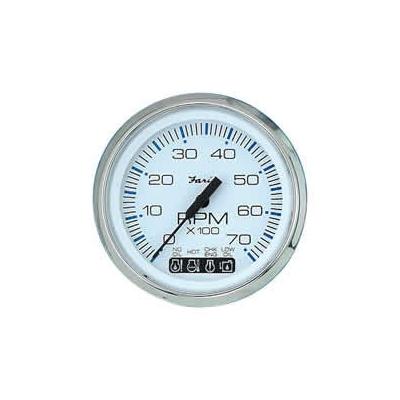 Faria Chesapeake Gauge - 7000 RPM Tachometer W/System Check Indicator - 33850