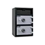 Mesa Safe MFL3020EE Depository Safe, 1.4 Top and 2.2 Bottom interior cubic feet, 2 Compartments screenshot. Safety & Security directory of Home & Garden.