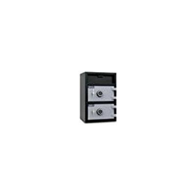Mesa Safe MFL3020EE Depository Safe, 1.4 Top and 2.2 Bottom interior cubic feet, 2 Compartments