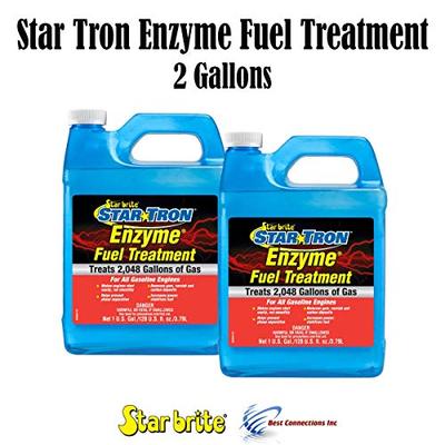 Star Brite Star Tron Enzyme Fuel Treatment Gas 2 Gallons Treats 4096 Gallons