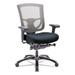 Tempur-Pedic by Raynor TP600GY 600 Mesh-Back Multifunction Chair, Black Fabric Seat/Slate Mesh