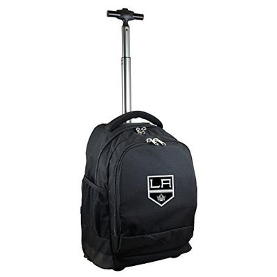 NHL Los Angeles Kings Expedition Wheeled Backpack, 19-inches, Black