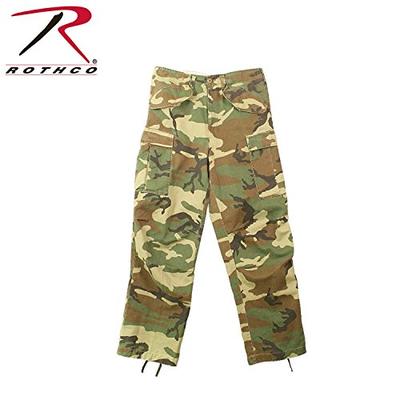 Rothco Vintage M-65 Field Pants, Woodland Camo, X-Large