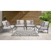 Lexington 4 Piece Outdoor Aluminum Patio Furniture Set 04g in Beige - TK Classics Lexington-04G-Beige