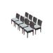 8 Belle Armless Dining Chairs in Spa - TK Classics Belle-Tkc090B-Adc-4X-C-Spa