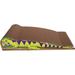 Tucker Murphy Pet™ Claussen Large Iguana Recycled Paper Scratching Board Cardboard | 4.5 H x 21 W x 9 D in | Wayfair