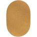 Yellow 60 x 0.38 in Area Rug - August Grove® Smyth Handmade Braided Wool Gold Area Rug Wool | 60 W x 0.38 D in | Wayfair