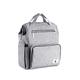 SONARIN New Baby Nappy Changing Backpack with Nappy Changing Mat and Stroller Strap,Multifunction,Diaper Bag,Travel Backpack Organizer,Waterproof, Large Capacity, Stylish and Durable(Gray)