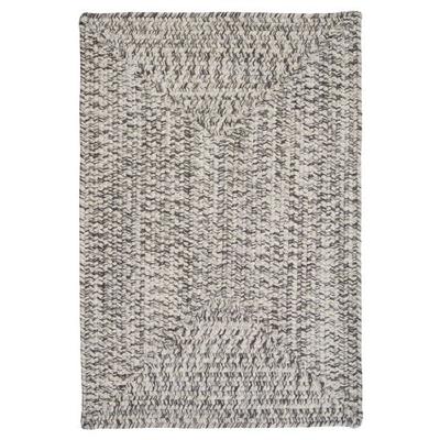 Corsica Rectangle Area Rug, 4 by 6-Feet, Silver Shimmer