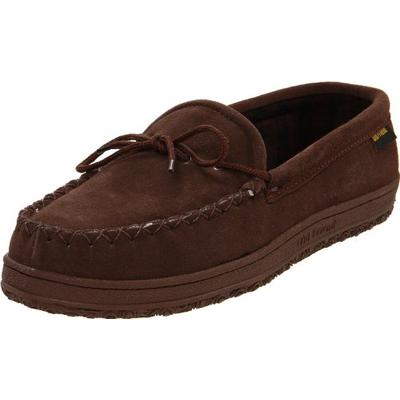 Old Friend Men's Wisconsin Slipper, Chocolate, 11