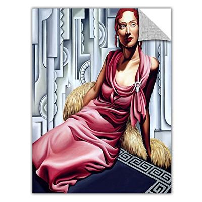 ArtWall "La Vie En Rose Removable Graphic Wall Art by Catherine Abel, 14 by 18-Inch