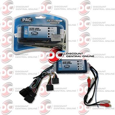 PAC Premium Amplifier Add-On/Replacement Radio Sound System Interface Kit GM - PAC AOEMGM1416