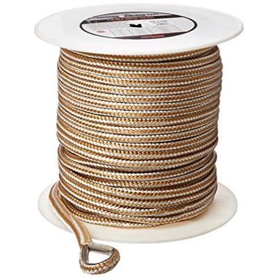 Extreme Max 3006.2276 BoatTector Premium Double Braid Nylon Anchor Line with Thimble, 5/8-Inch x 250