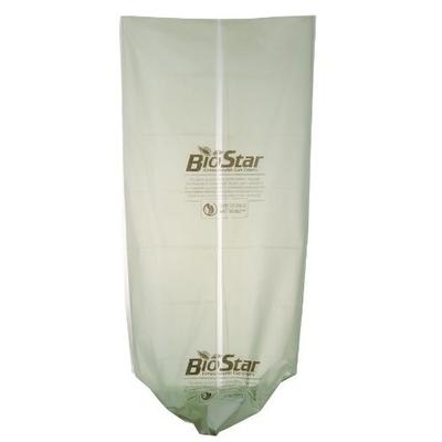 Pitt Plastics BioStar Compostable Liners, 1-mil, 33" x 39", Green, Box of 100