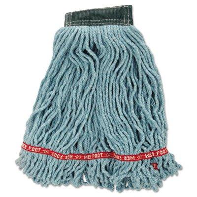 0.59" Medium Web Foot Wet Mop Head in Green