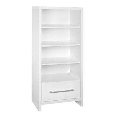 ClosetMaid 1651 Media Storage Tower Bookcase with Drawer White