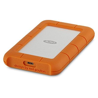 LaCie Rugged 1TB USB-C and USB 3.0 Portable Hard Drive + 1mo Adobe CC All Apps (STFR1000800)