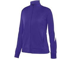 Augusta Sportswear Women's Medalist Jacket 2.0 L Purple/White