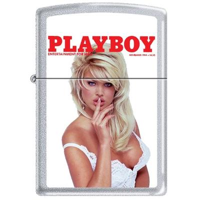 Zippo Playboy November 1994 Cover Satin Chrome Windproof Lighter NEW RARE