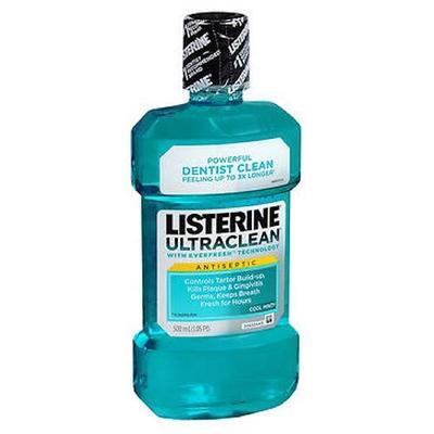 Listerine Ultraclean Antiseptic Cool Mint - 16.9 oz, Pack of 3