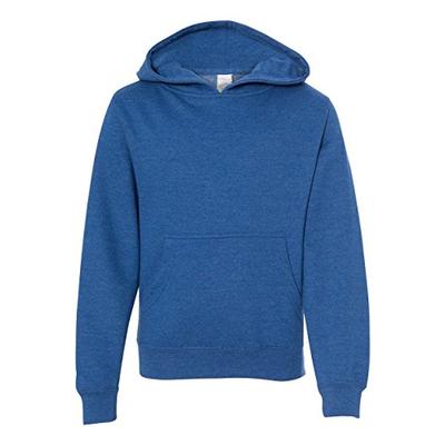 Independent Trading Co. ITC-Youth Hooded Pullover Sweatshirt-SS4001Y-SM-Royal Heather