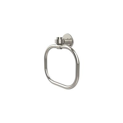 Allied Brass 2016-PNI Continental Collection Towel Ring Polished Nickel