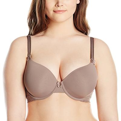 Paramour by Felina Women's Plus-Size Gorgeous Seamless Contour, Mink, 40D