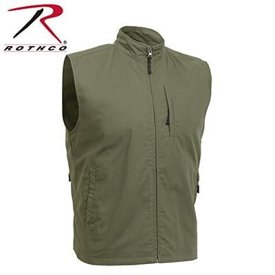 Rothco Undercover Travel Vest, Olive Drab, Large