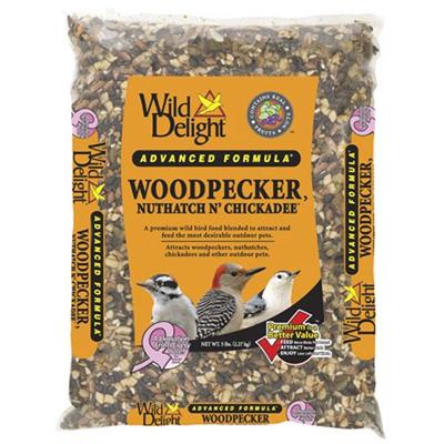 Wild Delight Woodpecker, Nuthatch N' Chickadee Food, 5 lb