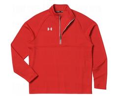 Under Armour Team Scout II 1/4 Zip Top 1236923 Red XL