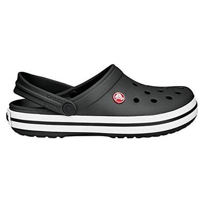 Crocs Unisex Adults Crocband Clog Water Lightweight Pool Comfort Shoes - Black - M5/W7