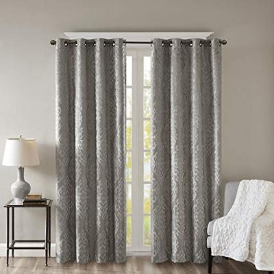 Blackout Curtains For Bedroom , Luxury Light Black Window Curtains For Living Room Family Room , Mir