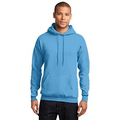 Port & Company Men's Classic Pullover Hooded Sweatshirt XL Aquatic Blue