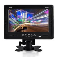 Premium 7" Inches Rearview Car LCD Monitor by Pyle - Parking Monitor Assistant with Wireless Remote