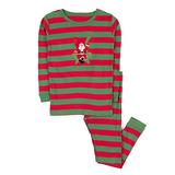 Leveret Kids Christmas Pajamas Boys Girls & Toddler Pajamas 2 Piece Pjs Set 100% Cotton (12 Years, S screenshot. Sleepwear directory of Clothes.