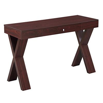 Convenience Concepts 125807MG Newport Wooden Desk, Mahogany