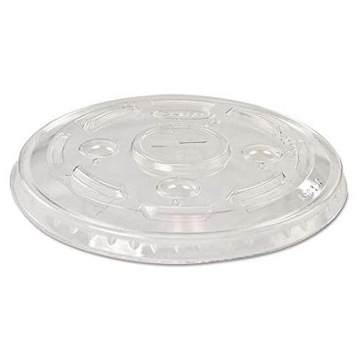 Ultra Clear Dome Cold Cup Lids f/16-24 oz Cups, PET, 100/Pack, 1000/Carton