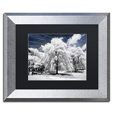 Another Look at Paris III by Philippe Hugonnard, Black Matte, Silver Frame 11x14-Inch