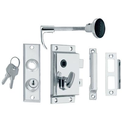 Perko 0918DP0CHR Rim Lock Set - Regular Bevel