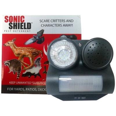 Bird B Gone MMSS-GRD/D Sonic Shield Sound and Light Pest Repellent