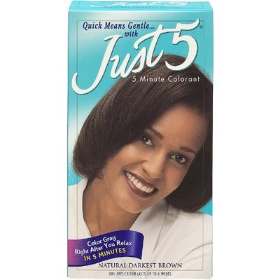 Just 5 Colorant Natural Darkest Brown 1 Each (Pack of 2)