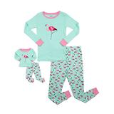 Leveret Kids & Toddler Pajamas Matching Doll & Girls Pajamas 100% Cotton 2 Piece Pjs Set (Size 6 Yea screenshot. Sleepwear directory of Clothes.