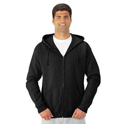 Jerzees 8 oz 50/50 Full-Zip Hood 993 (L / Black) [Apparel]